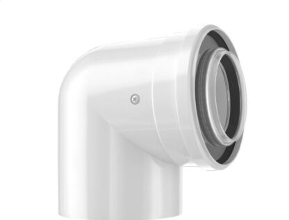 Bosch FC-CE80-87 concentrisch PP/Staal bocht 87° 80/125 mm 7738112648