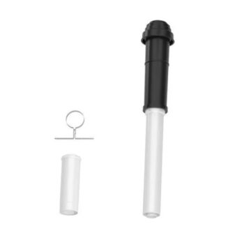 Bosch FC-Set80-C13x concentrisch PP/Staal dakdoorvoer 80/125 mm - zwart 7738112660