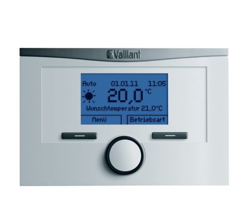 Vaillant calorMATIC VRT 350 klokthermostaat 20V weekprogramma + sanitair programma 0020124473