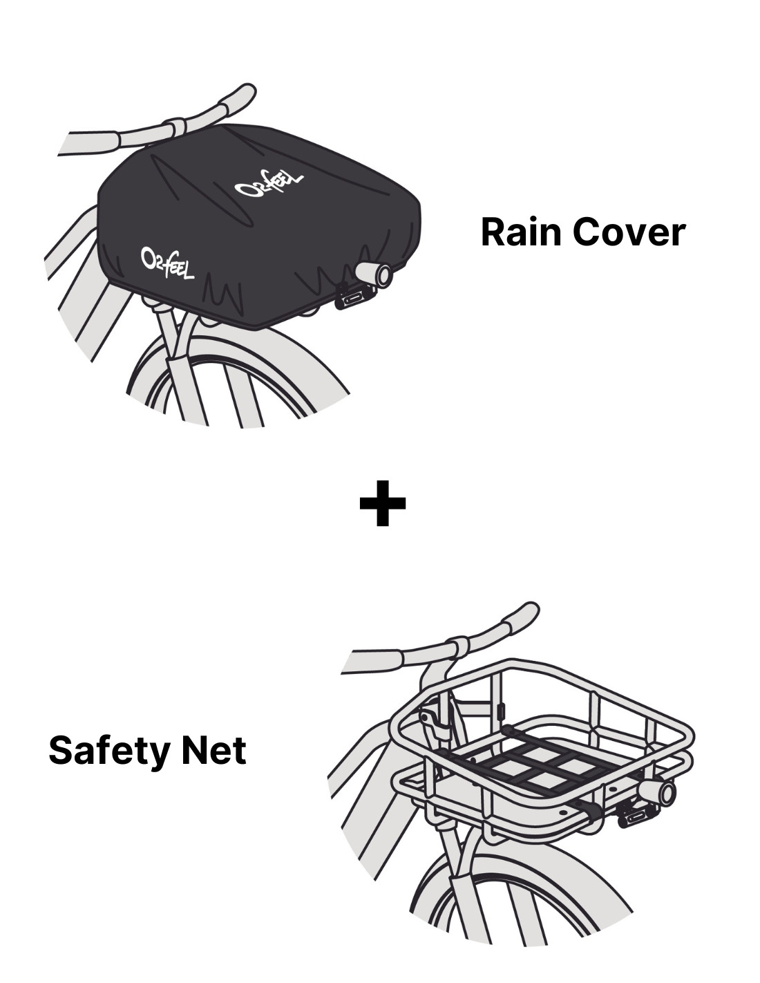 O2Feel Daily set (Safety net + Rain cover)