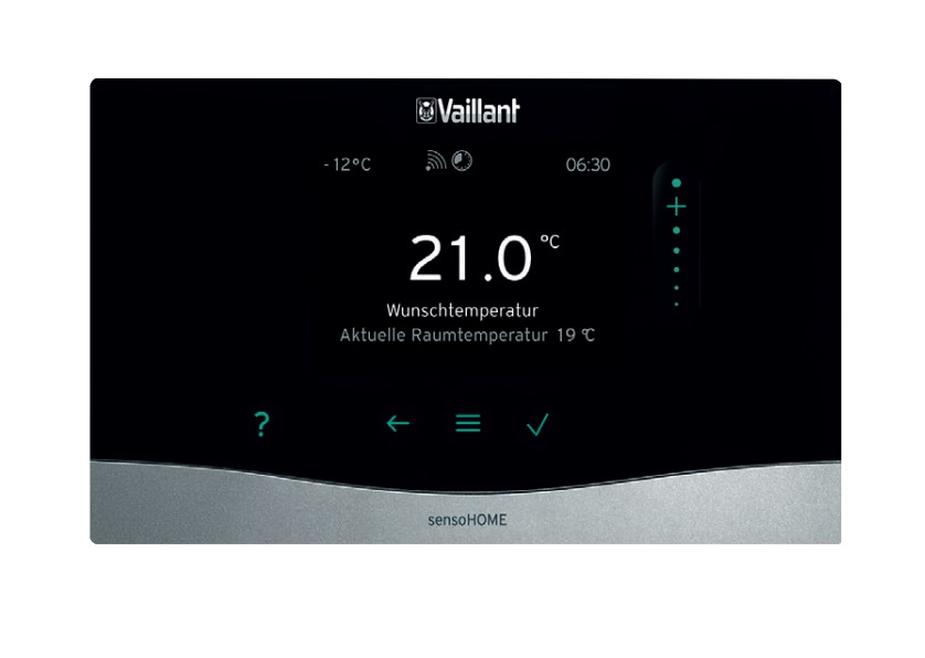 Vaillant sensoHOME VRT 380 modulerende eBUS-kamerthermostaat 0020260943